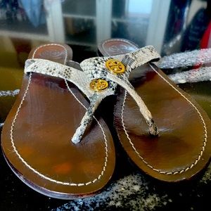 Tory Burch Snake Sandal